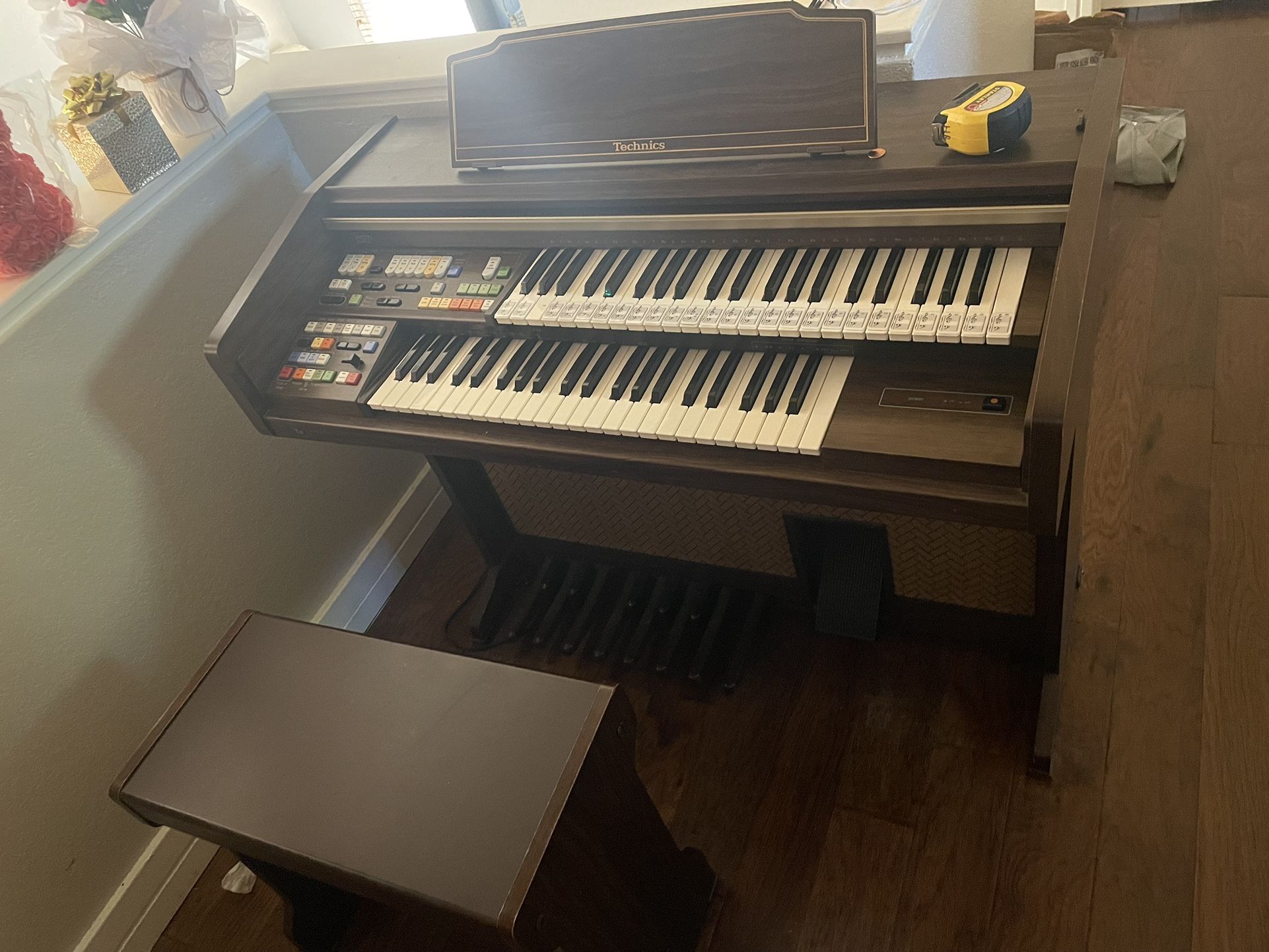 Piano With Seat