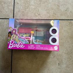 Barbie Accessory Pack, Beach Theme, with 6 Pieces Including Pet