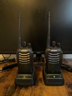 Pxton walkie talkies