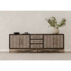 Moe’s Home Collection Mako 100” Designer Sideboard | New Open Box $6k Retail - Delivery Available