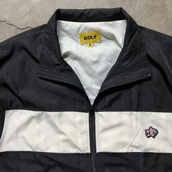 Golf Wang Tyler The Creator Embroidered Full-Zip Windbreaker Jacket M