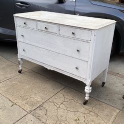 50 By 22 Inches Wooden Dresser Over 100 Years Old