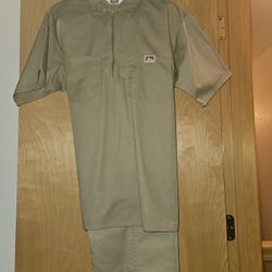Khaki Suit Proper BDU's Ben D Work Wear