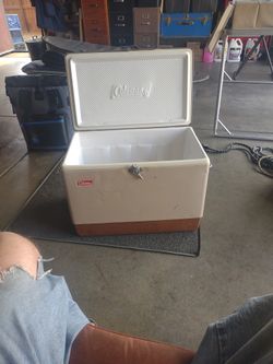 Vintage Coleman Cooler Ice Chest