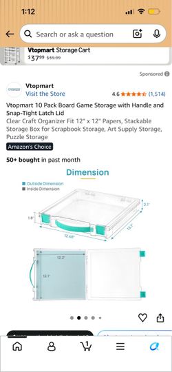 10 pc storage box - VTopmart