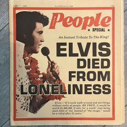 10 Elvis Vintage Newspapers 