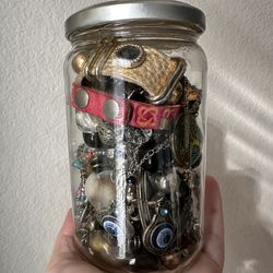 Mystery Costume Jewelry Jar