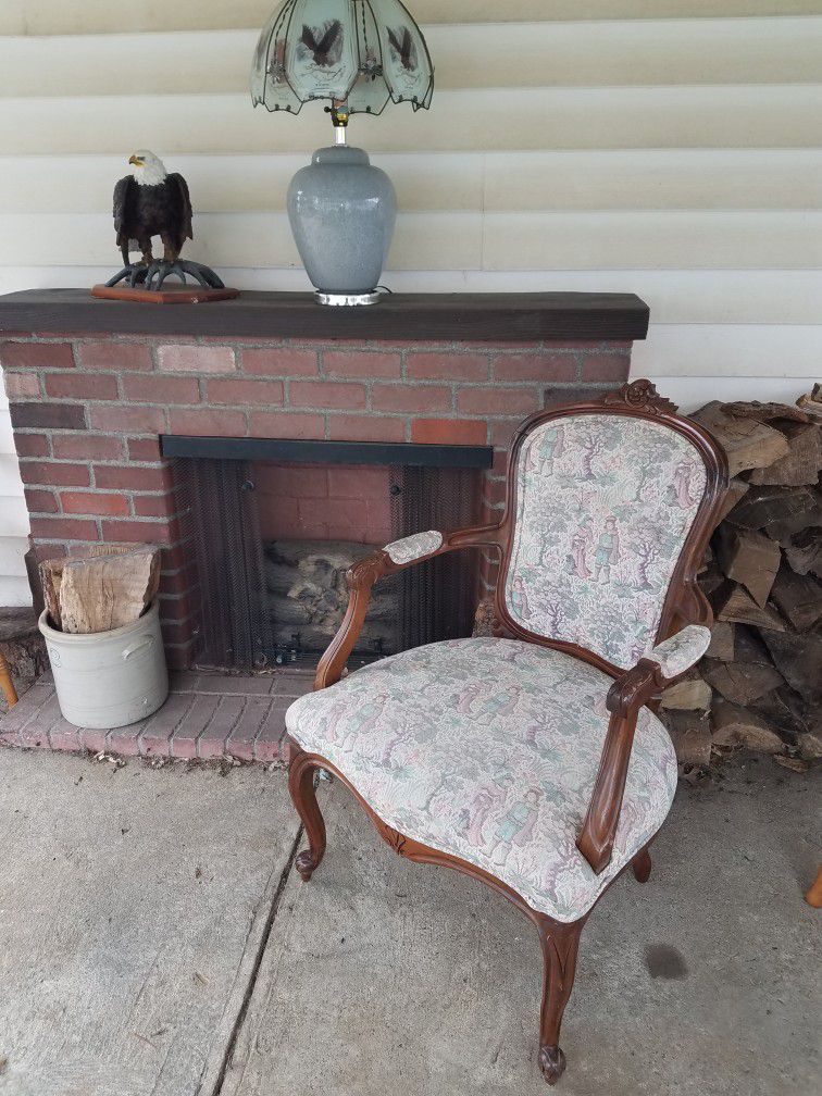 1920's Antique Fireplace Chair