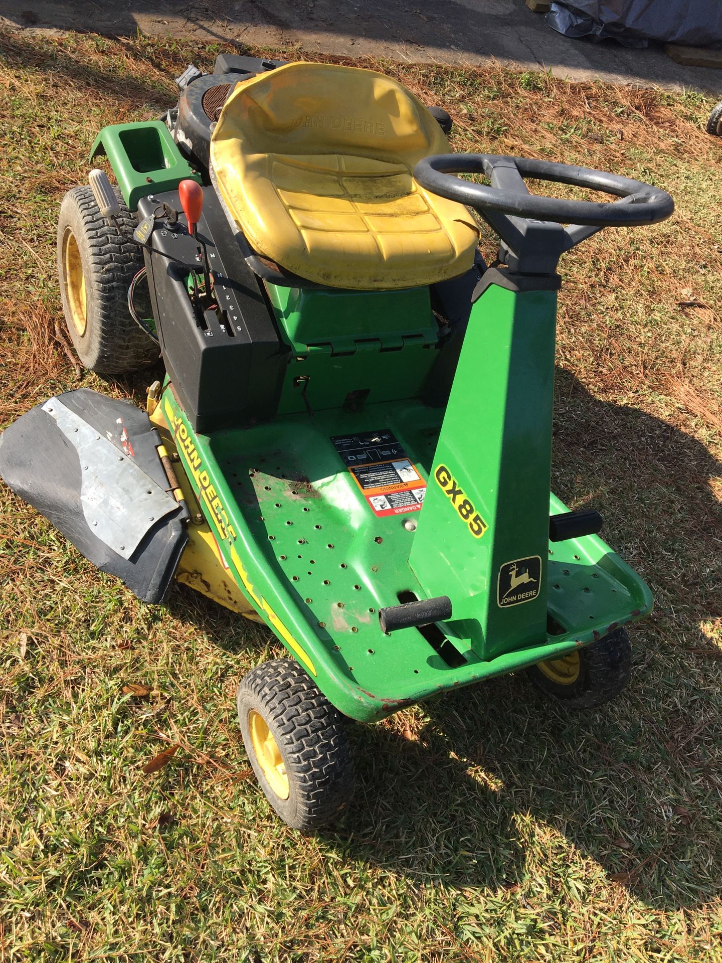 John Deere Gx85 Mower for Sale in Manvel, TX OfferUp