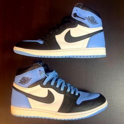 Jordan One UNC blue Toe Size 11