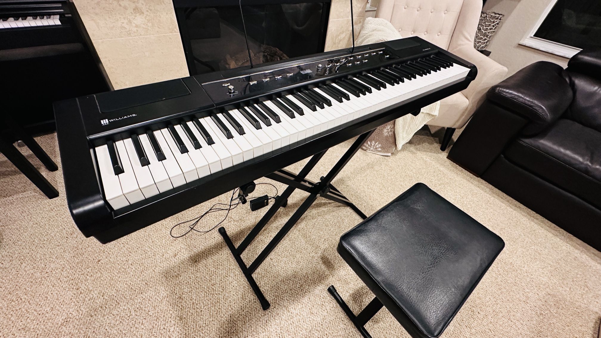 Keyboard With Heavy Weighted Keys