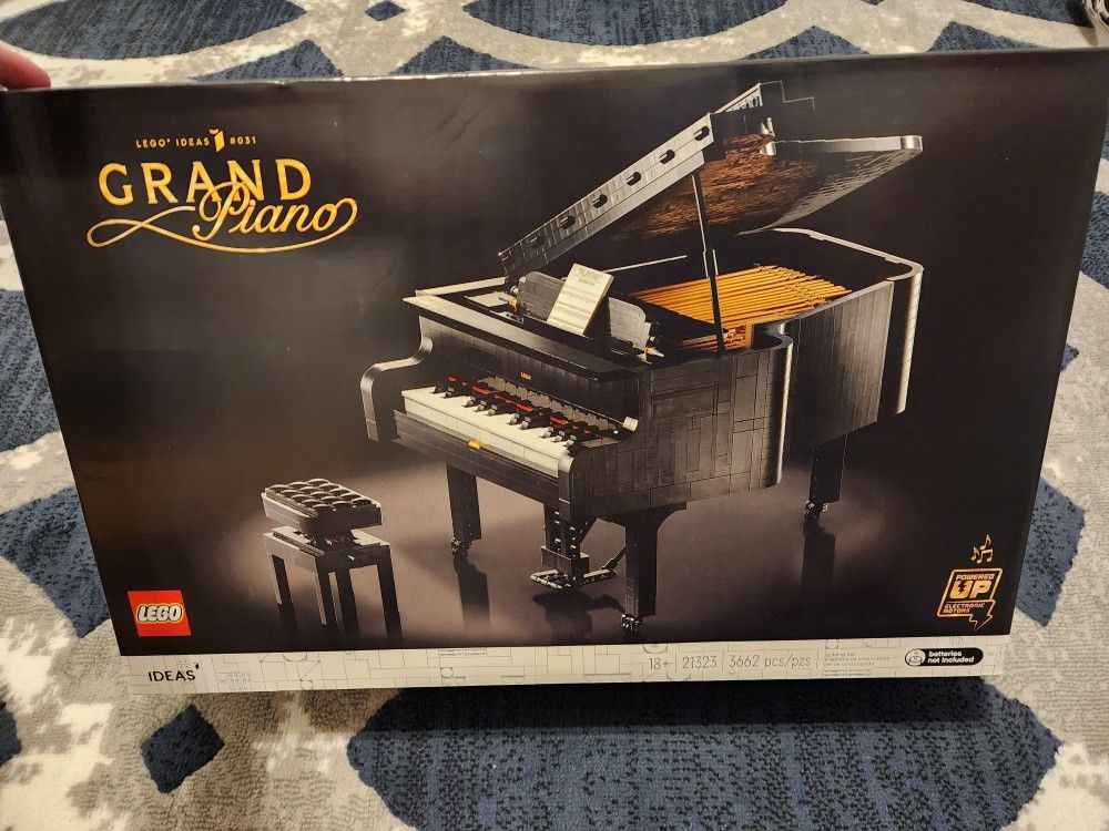 Brand New Lego 21323 Grand Piano 3662 Pieces