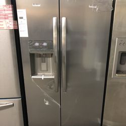 Frigidaire 33” Stainless Steel Side By Side Refrigerator Water And Ice Dispenser Not Working Only Freezing And Cooling 