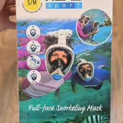 🐠 Epic Ocean Reef Full Face Snorkel Mask S/M - Dive In!