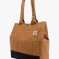 Carhartt Vertical Snap Tote ( Black or Brown)