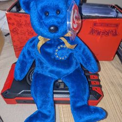 TY Beanie Baby - UNITY the Bear (Europe Exclusive) (8.5 inch)