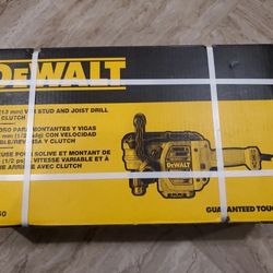 DEWALT DWD450 1/2 inch VSR Stud & Joist Drill with Clutch - NEW