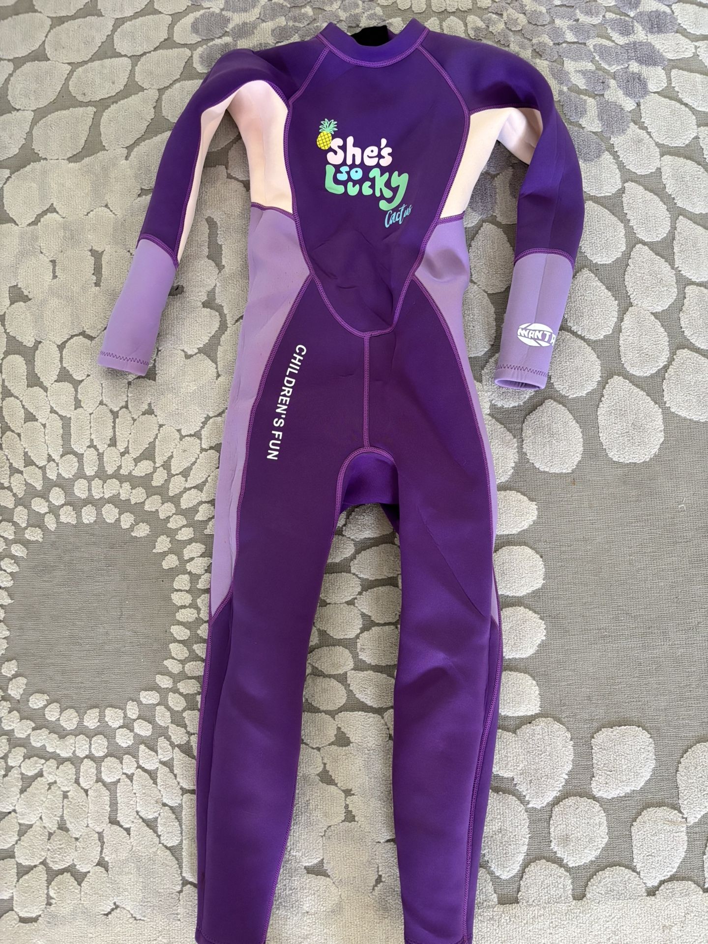 kids 2.5mm neoprene wet suit