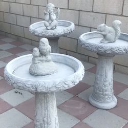 New Cement Bird Baths Special Prices Perfect Gift For Any Occasion !