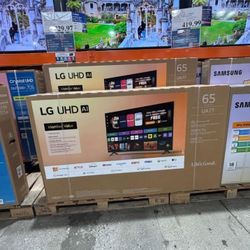 65 “ LG smart 4K LED HDR TV 