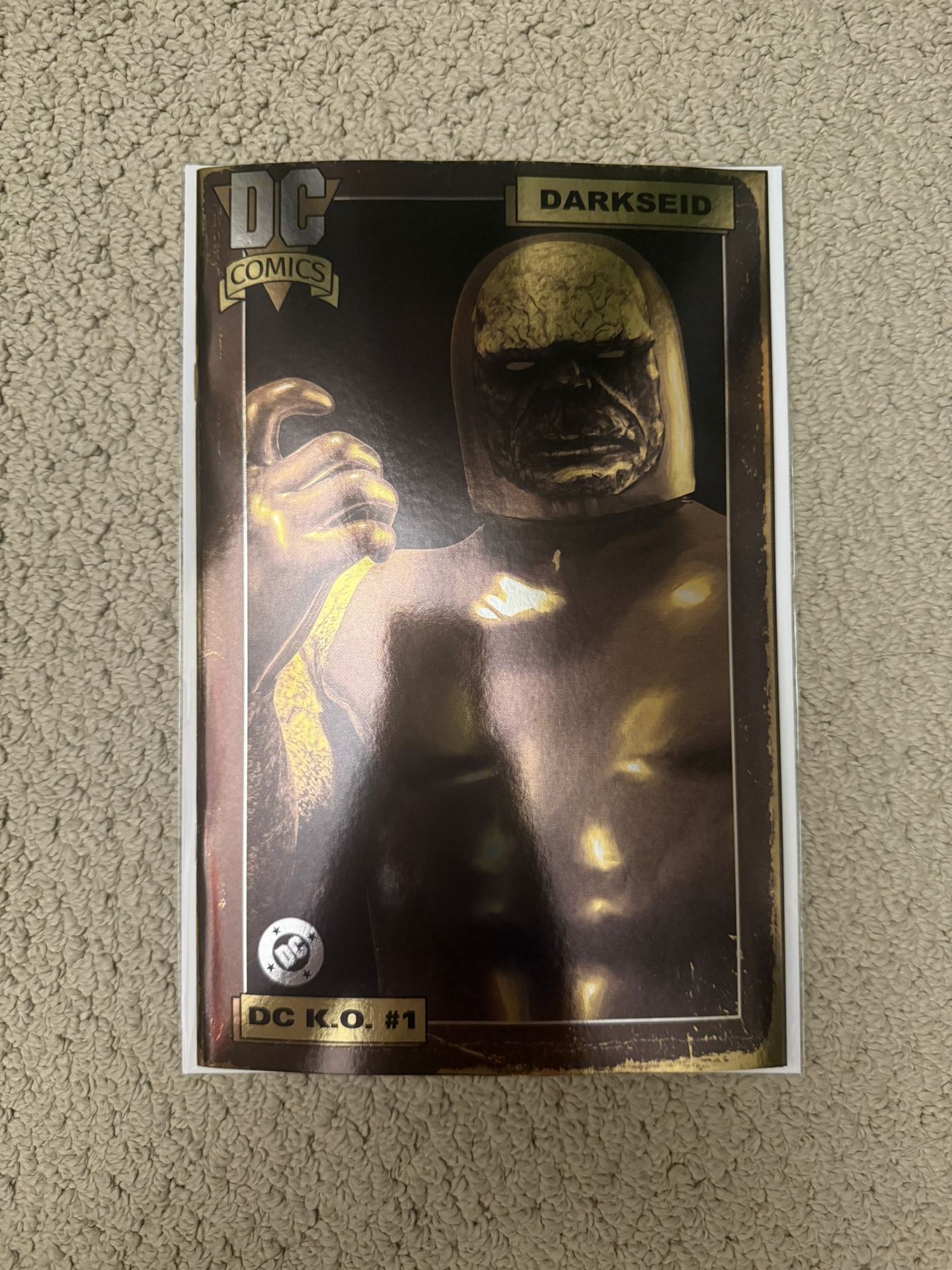 DC K.O. #1 1:100 Spears Foil Blind Bag Variant