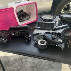 Old Speaker/ Radio Stuff