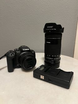Canon R10 with 18-45mm Kit lens and 55-210 STM Lens