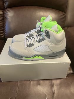 Nike Air Jordan 5 Retro Green Bean Size 10