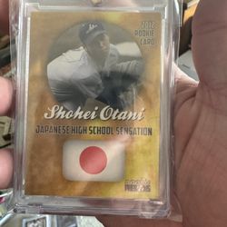 SHOHEI OHTANI HIGH SCHOOL ROOKIE 