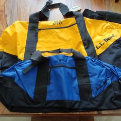 4 LL Bean Adventure Duffle Bags $175 For All 4