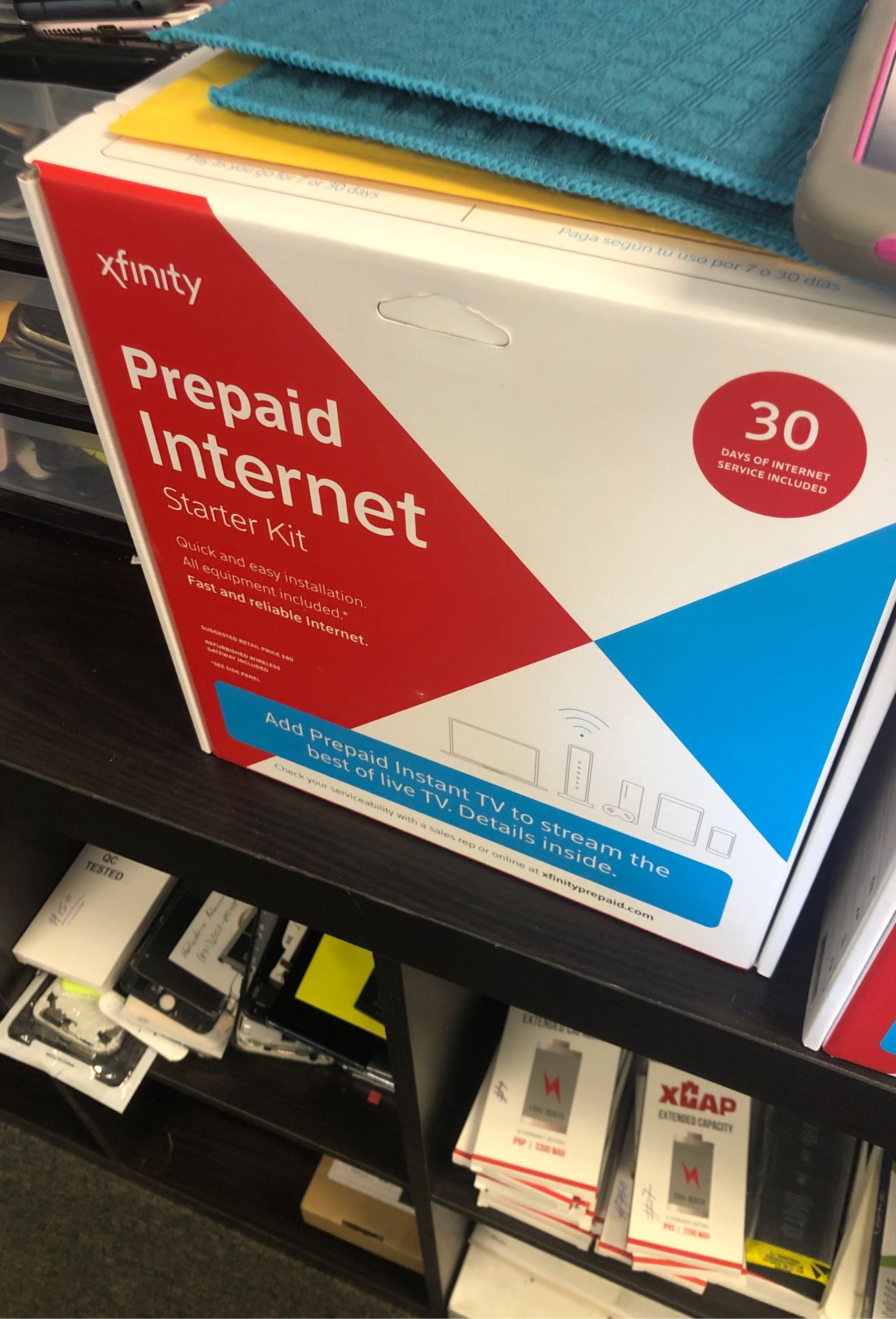 Prepaid internet, no hidden fees or contract