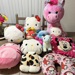 Hello kitty plushies
