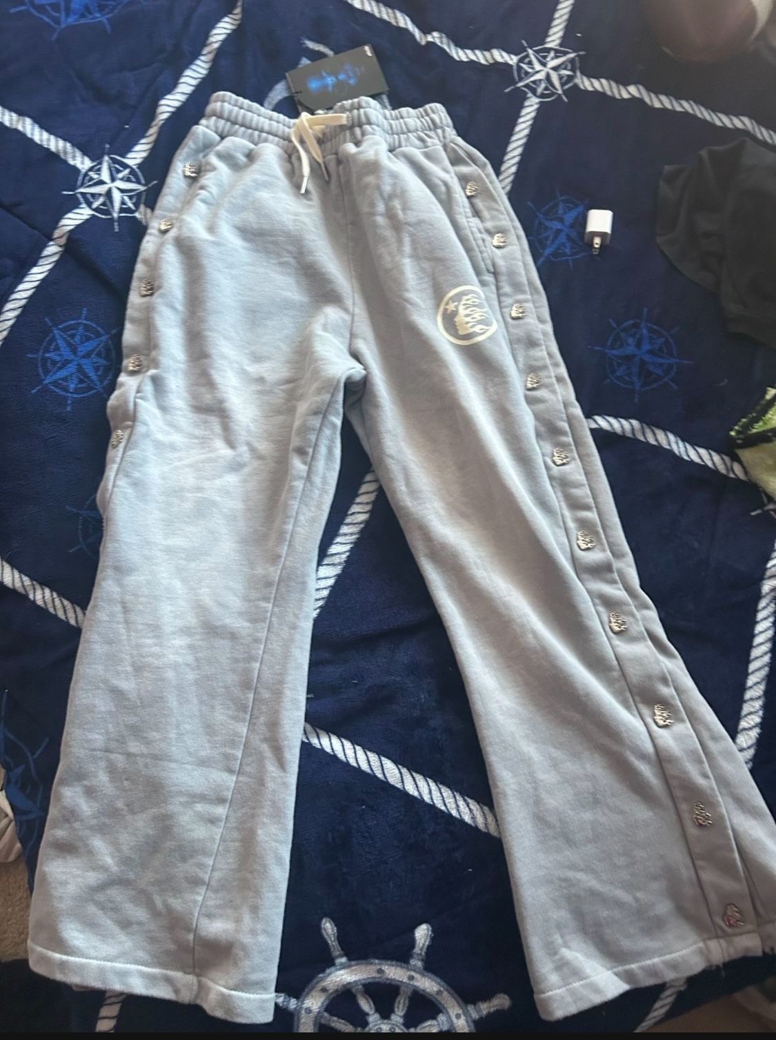 Grey Hell Star Sweats