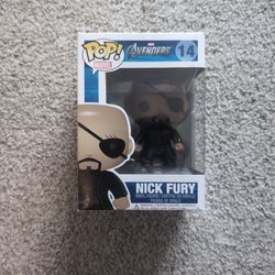 Funko - Nick Fury (14) - 2012 OG - Marvel Avengers (w/ protector)