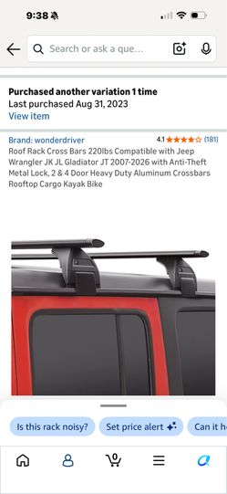 Jeep Wrangler Roof Rack
