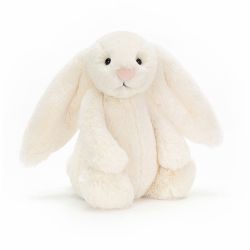 Jellycat Bashful Cream Bunny | Medium | Dust Cover Included