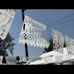 Papel picado decoracion para boda