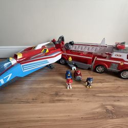 Paw Patrol Mighty Pups Super Paws Mighty Jet and PAW Patrol Ultimate Rescue de Spin Master