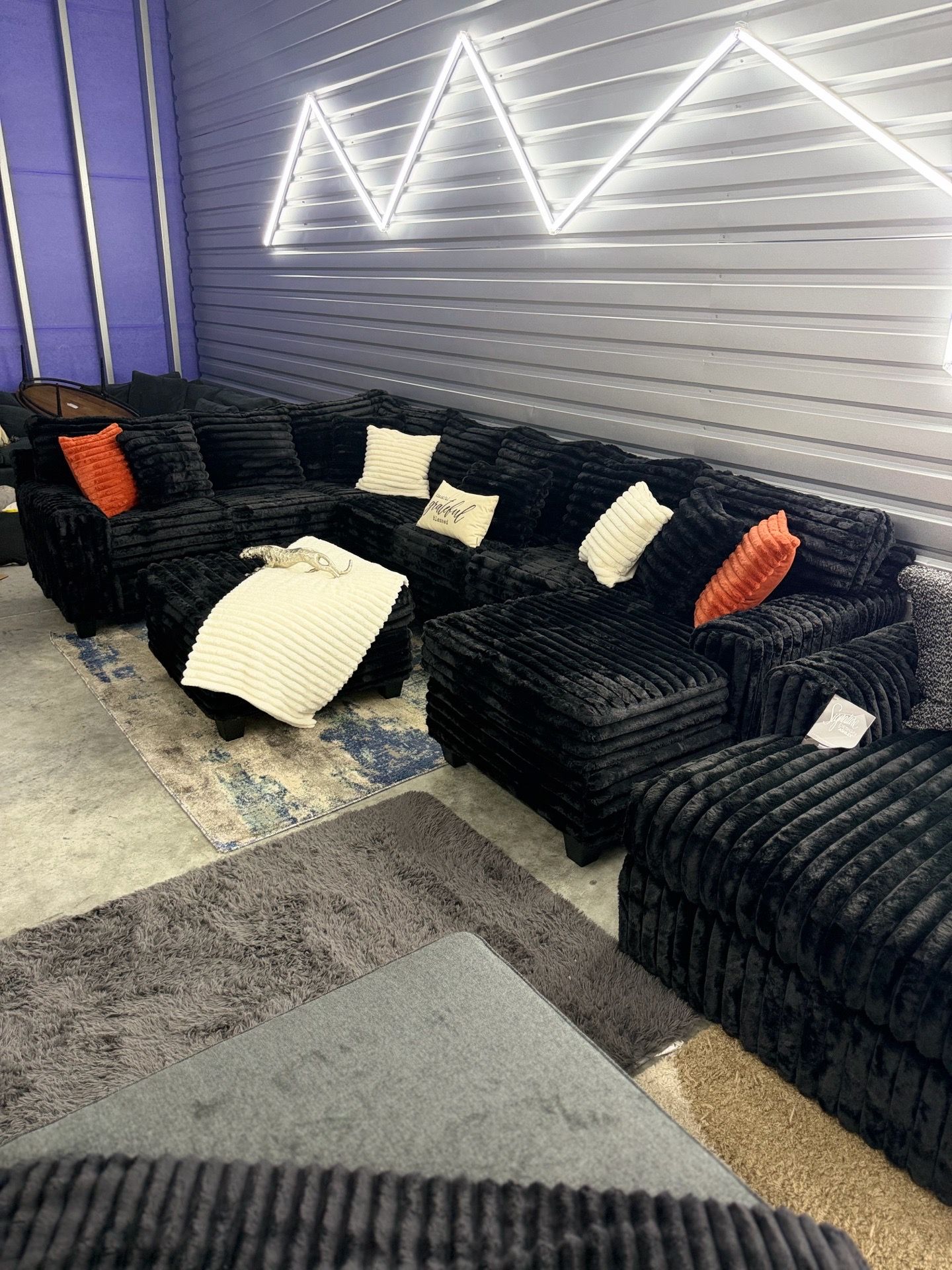 π€ Corduroy U-Shape Sectional Sofa