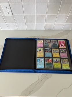 Pokémon binder and cards