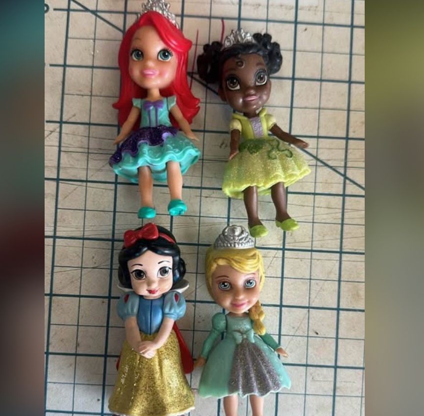 Disney Princess Poseable Doll Bundle, 4 Pcs. 207