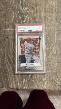 2012 Mike Trout Panini Prizm PSA 8