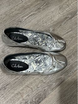 Cole Haan silver metalic