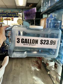 NEW 2 & 3 GALLON WATER JUGS