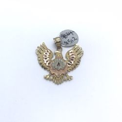 New Gold Eagle Pendant 