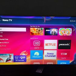 TCL 65-inch Class 4-Series 4K UHD HDR Smart Roku TV
