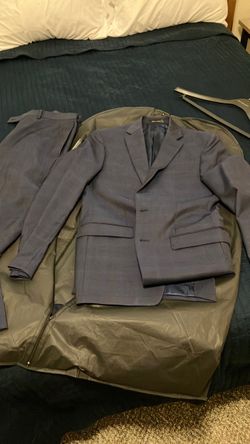 Men's Navy Blue Two-Piece Suit