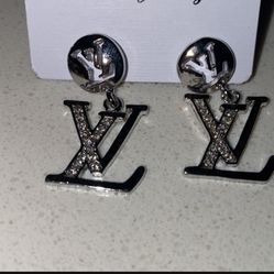 Fashion  Initial Earrings Studs Dangle  Gold Tones & Silver Tones  $10.00 Each
