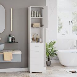 Modern Freestanding Tall Bathroom Storage Cabinet Wayfair