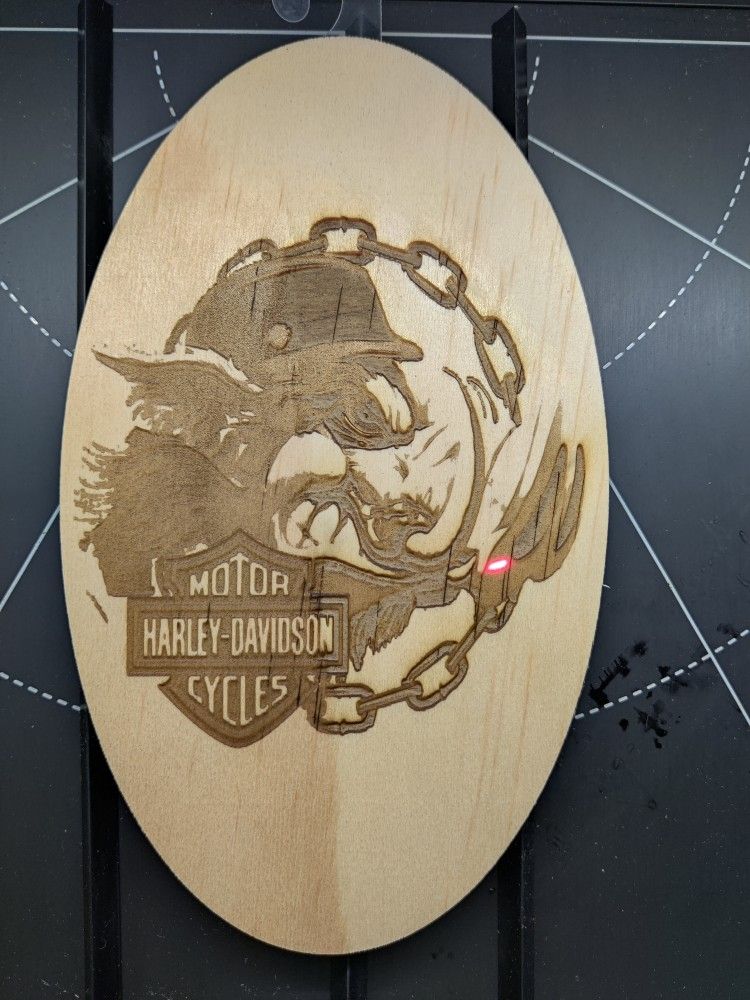 Harley Davidson Plaque